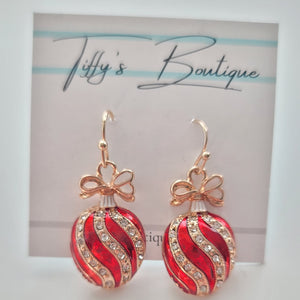 Christmas Ornament Earrings