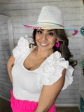 White Cha Cha Top