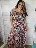 Flower Barbie Maxi Dress