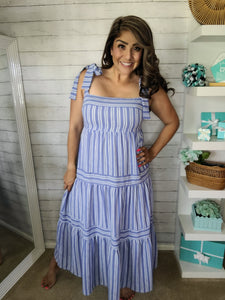 Sail Away Stripe Maxi
