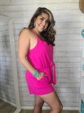 Fuchsia Romper