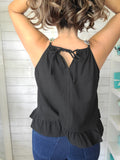 Chain Link Top Black