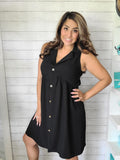 Black Collar Dress