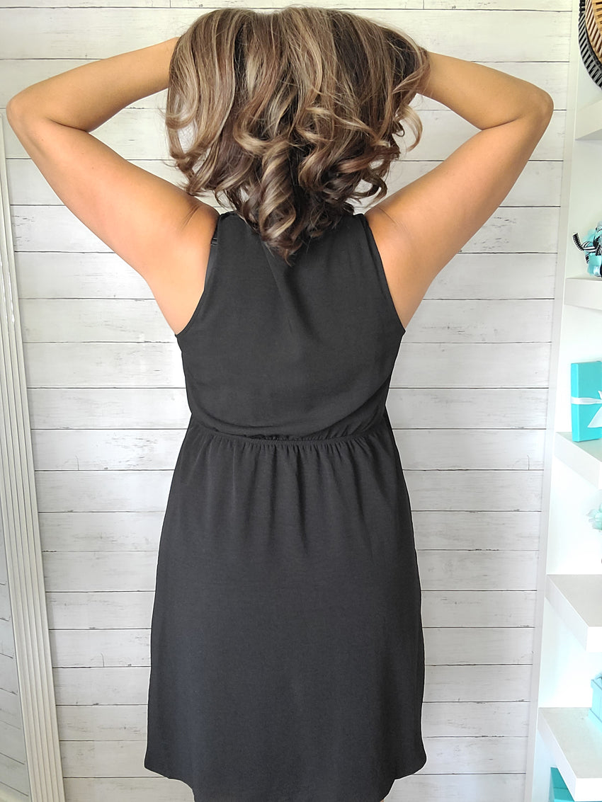 Black Collar Dress