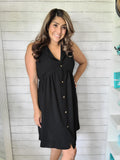 Black Collar Dress