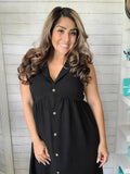 Black Collar Dress