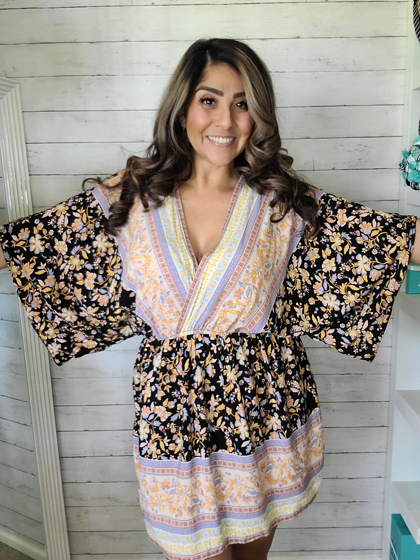 Eastern Print Dress