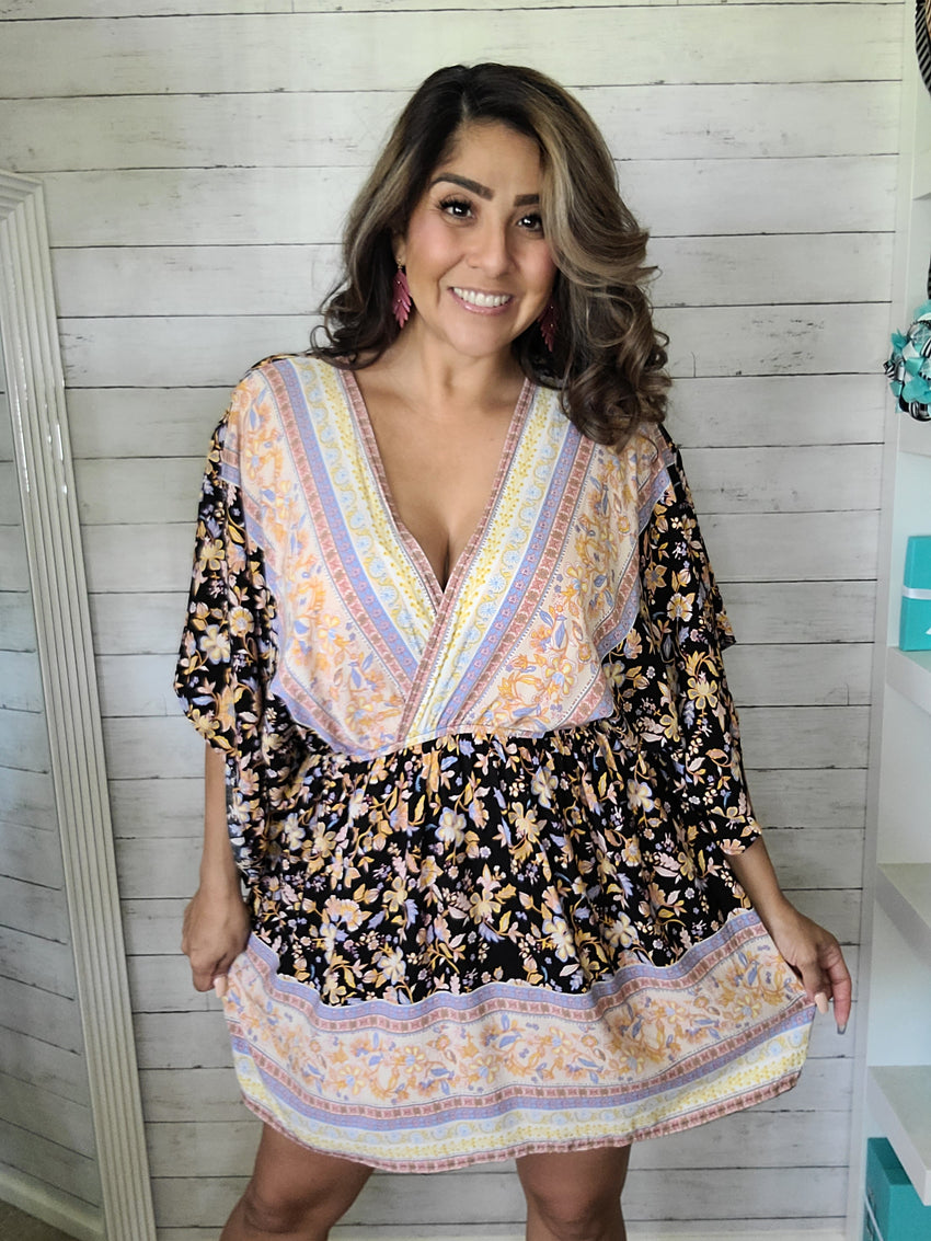 Eastern Print Dress