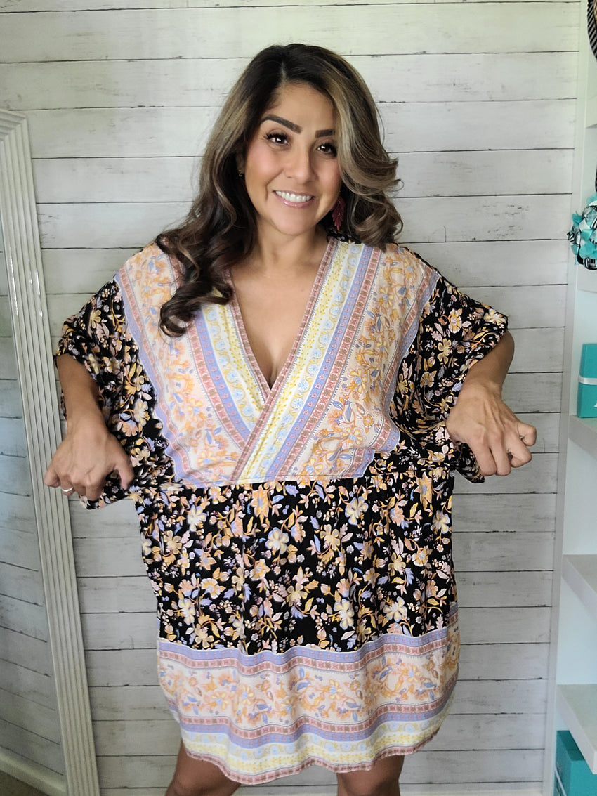 Eastern Print Dress