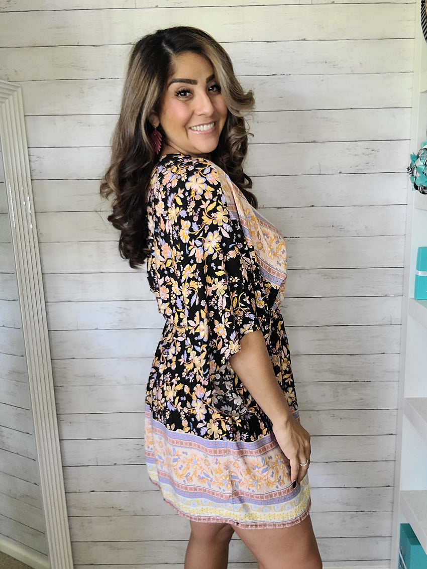 Eastern Print Dress