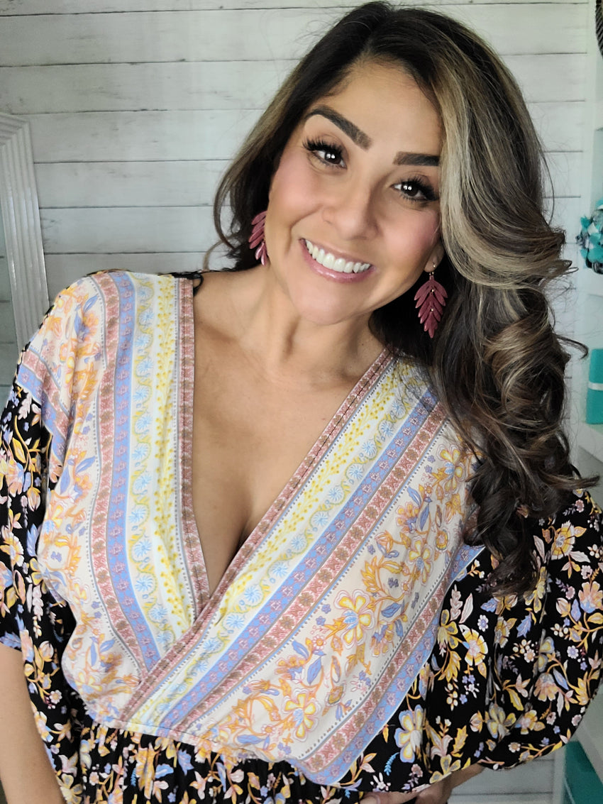 Eastern Print Dress