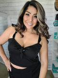 Night Out Crop and Pant Set