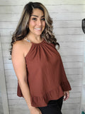 Chain Link Top Brown