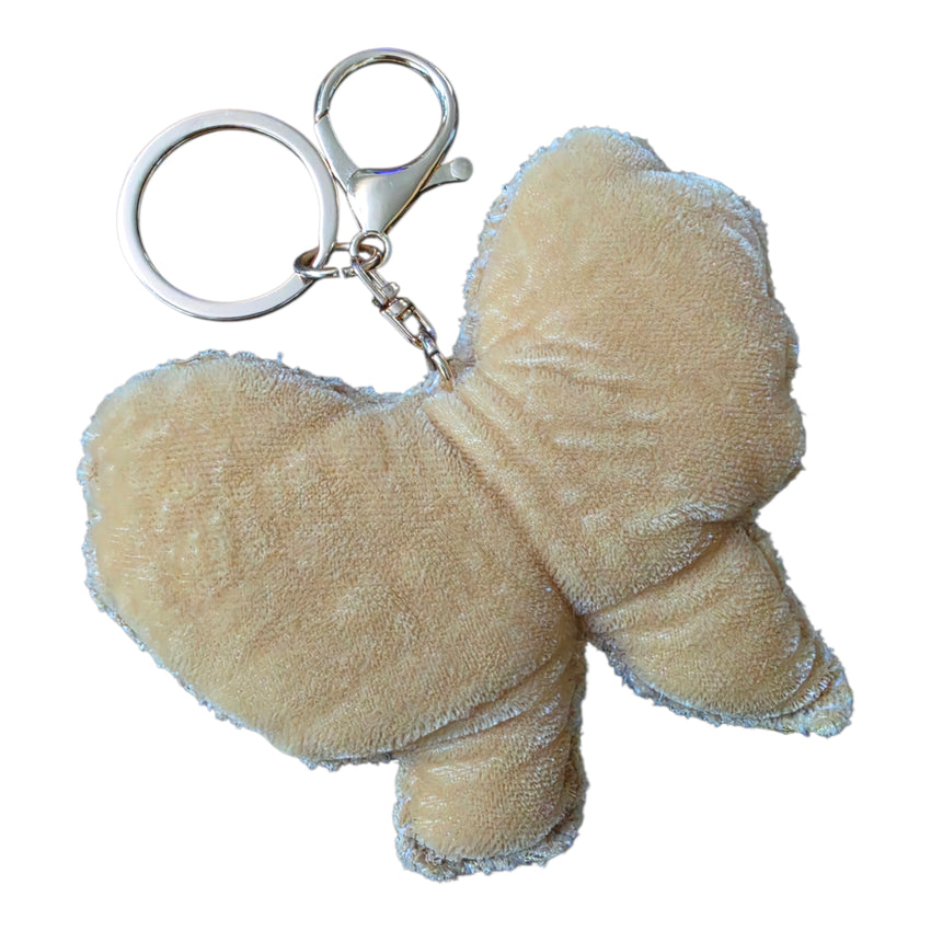 Pencil Bow Plushie Keychain