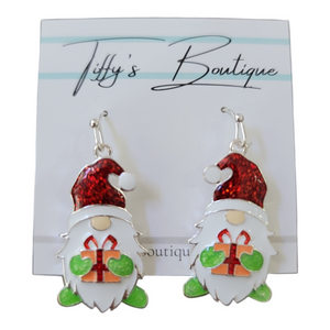 Holiday Gnome Earrings