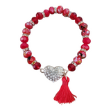 Heart Tassel Bracelet