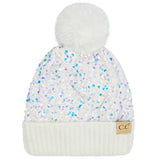 CC Sequin Pom Benie Kids