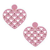 XOXO Heart Earrings