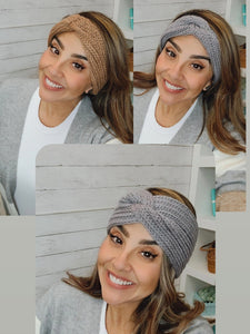 Twist Knit Headband