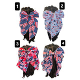 Patriotic Large Hair Bows