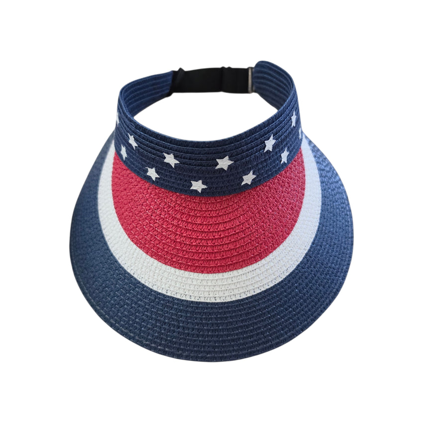 USA Roll Up Visor