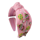 Beaded Pickle Ball and Paddles Headband