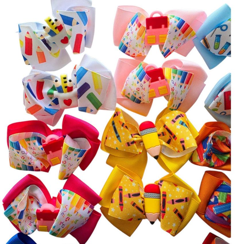Piggy Bows Back to School Set