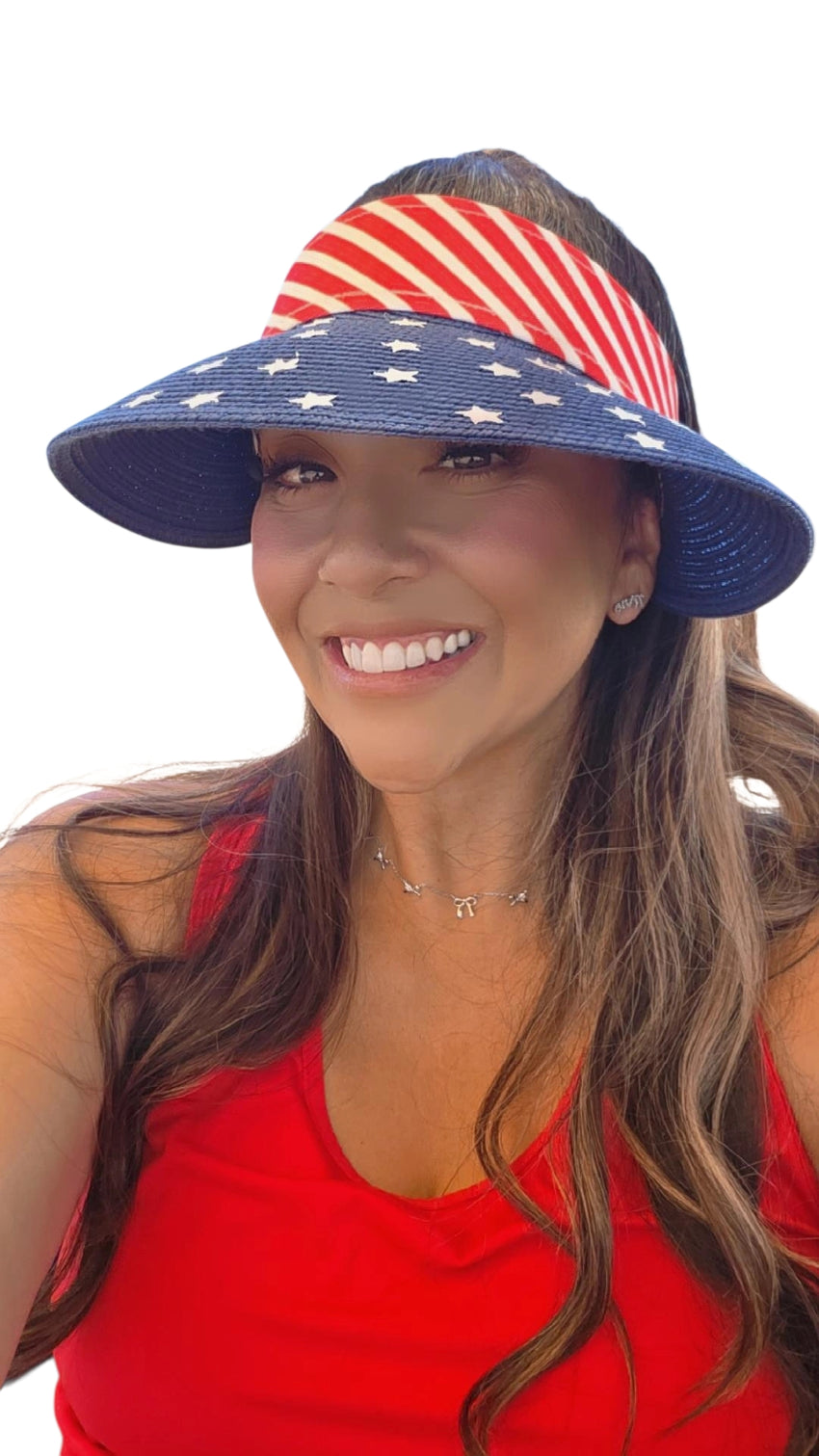 USA Roll Up Visor