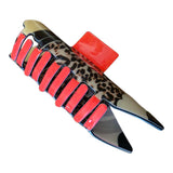 Teacher Cheetah Print Pencil Claw Clip