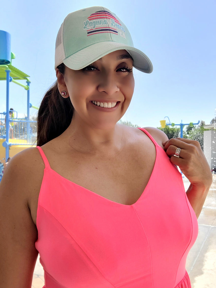 Sporty Neon Pink Crisscross Backless V-Neck Romper