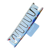 Book Stack Hair Claw Clip