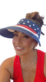 USA Roll Up Visor