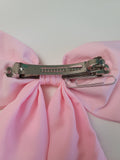 Large Fabric Tennis Hair Bow