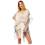 Fall Plaid Kimono