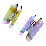 Teacher Pencil Hair Claws Clips