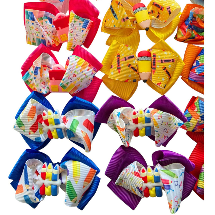 Piggy Bows Back to School Set