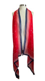 American Sleeveless Kimono Cover Up