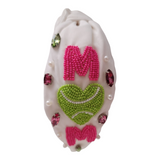 Tennis Mom Seed Bead Headband