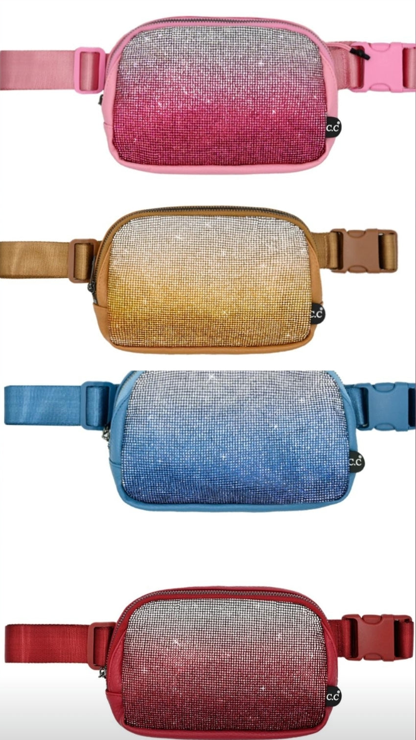 CC Ombre Rhinestone Fanny Pack