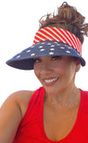 USA Roll Up Visor