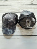 Tie-dye CC Ponytail Trucker Hat