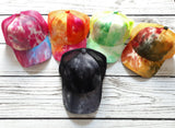 Tie-dye CC Ponytail Trucker Hat