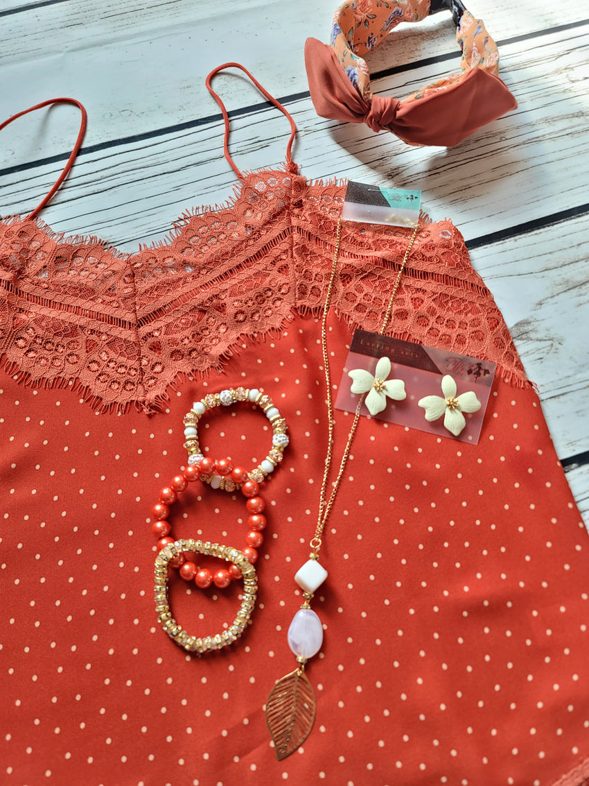 Filigree Drop Necklace