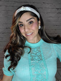 Solid Satin Top Knot Headband
