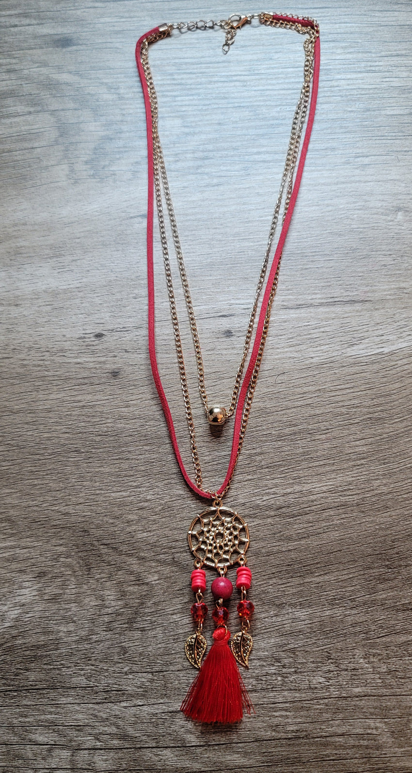 Dream Catcher Layered Necklace