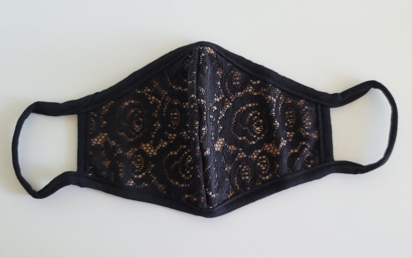 Black Lace Mask