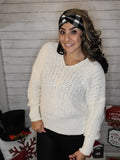 Buffalo Check Knit Headbands