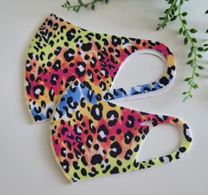 Leopard Mommy & Mini Face Mask