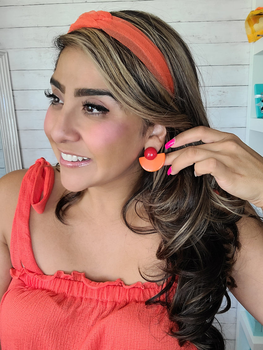 Sheer Organza Braided Headbands