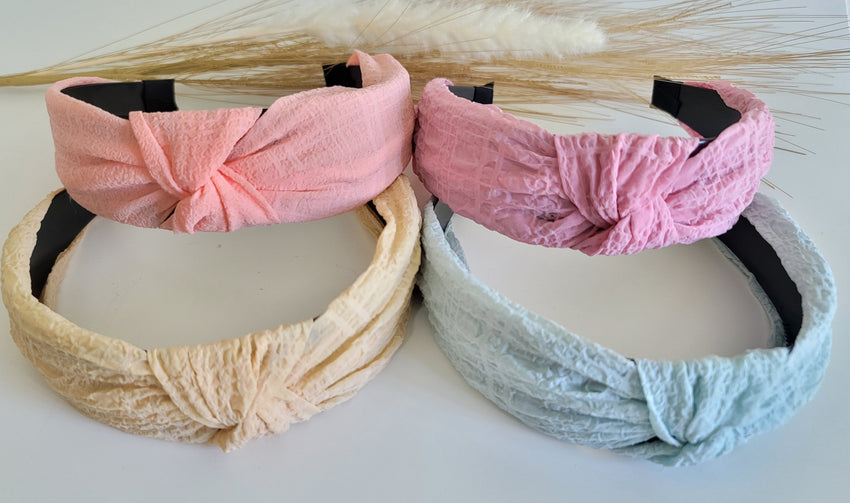 Crinkle Fabric Headband